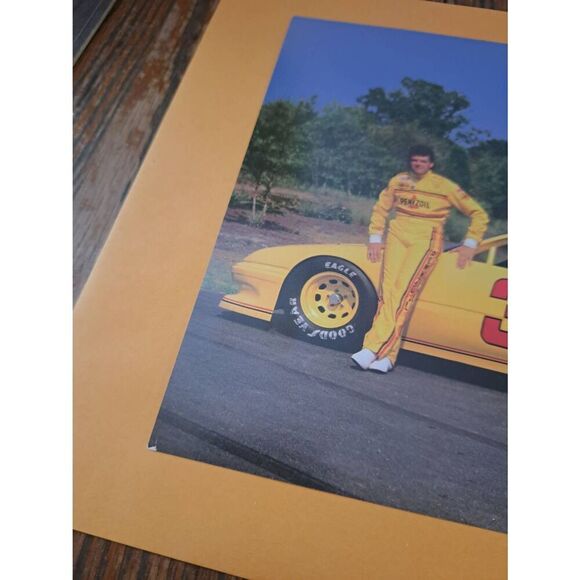 Vintage Michael Waltrip Pennzoil 30 Driver Card Bahari Racing NASCAR Winston Cup - Picture 2 of 3